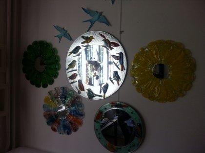 ORTAOKUL ÖĞRENCİLERİ CAM SANATI ETKİNLİĞİNDE