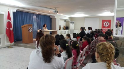 Yazar Ferda İZBUDAK AKINCI Okulumuzda 
