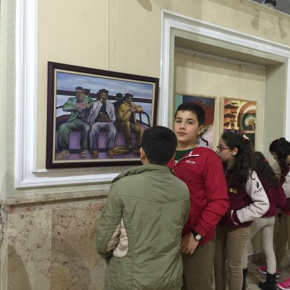 OKULUMUZ 75. YIL SANAT GALERİSİNDE