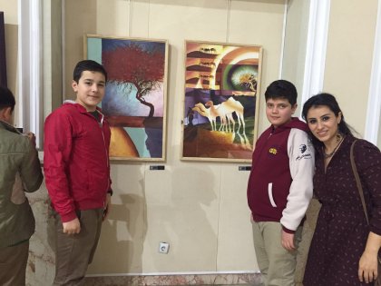 OKULUMUZ 75. YIL SANAT GALERİSİNDE