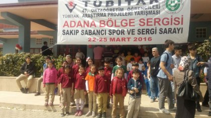 TÜBİTAK araştırma projeleri yarışmasına ziyaret.