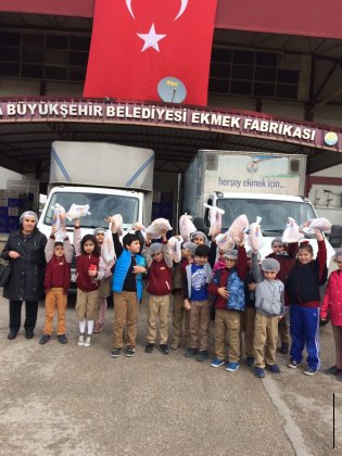 Adana Büyük Şehir Belediyesi Ekmek Fabrikası Gezisi